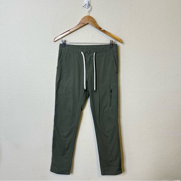 Vuori Green Ripstop Pants Womens Size M - Picture 2 of 6